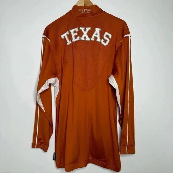 Nike Elite Texas Longhorns Authentic Apparel Full Zip Jacket Size Small